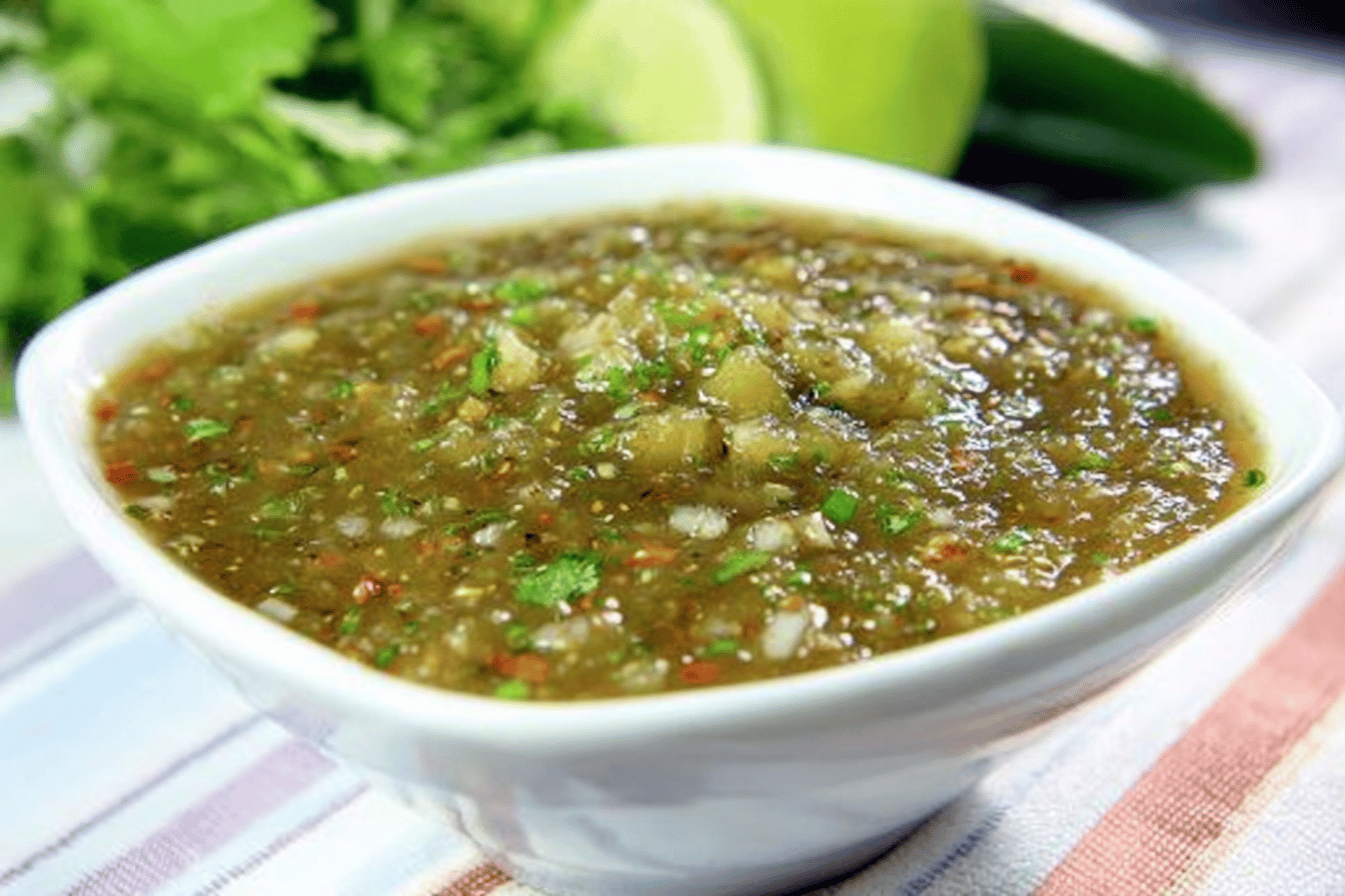 Roasted Tomatillo Salsa Verde