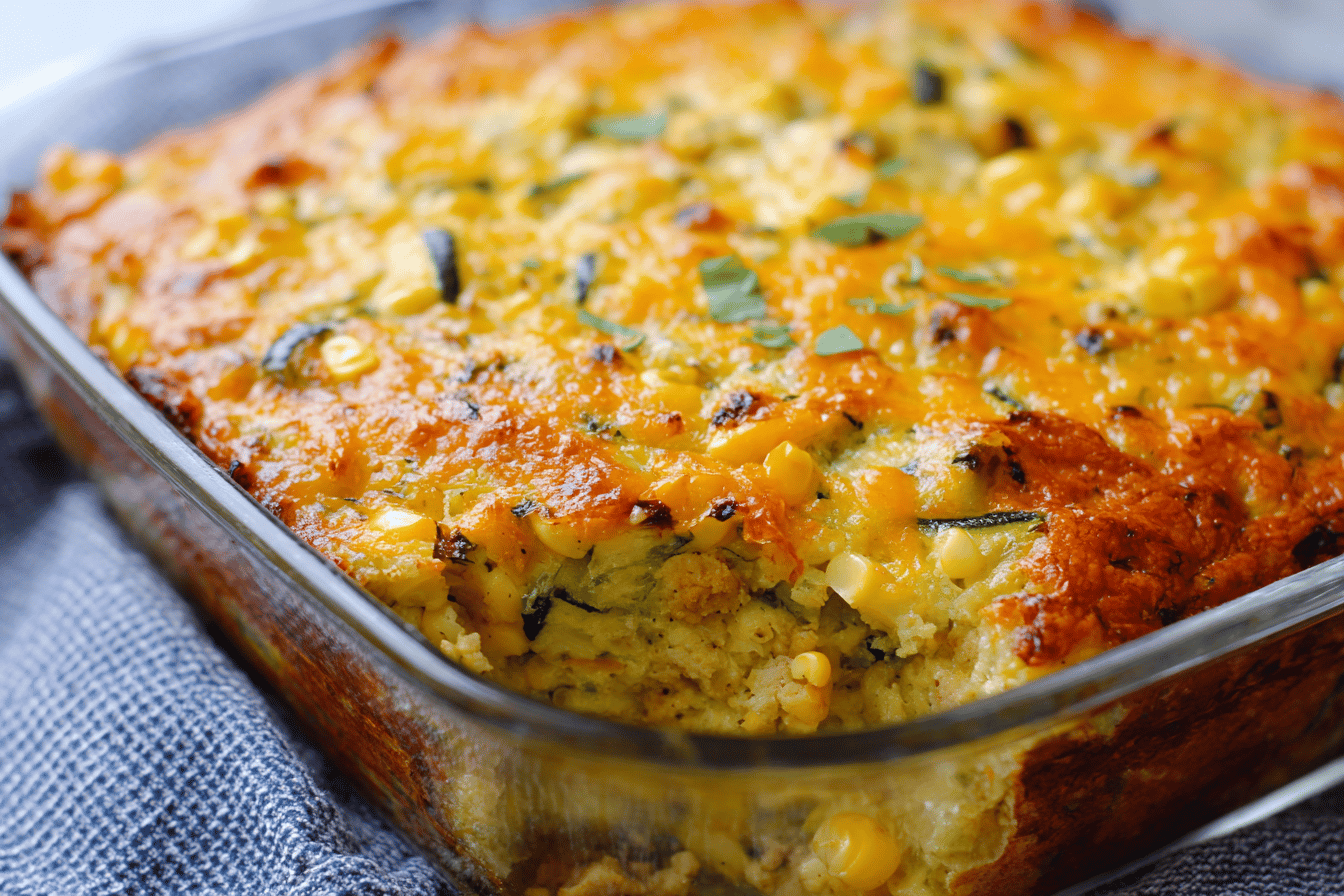 Savory Garden Zucchini Bake