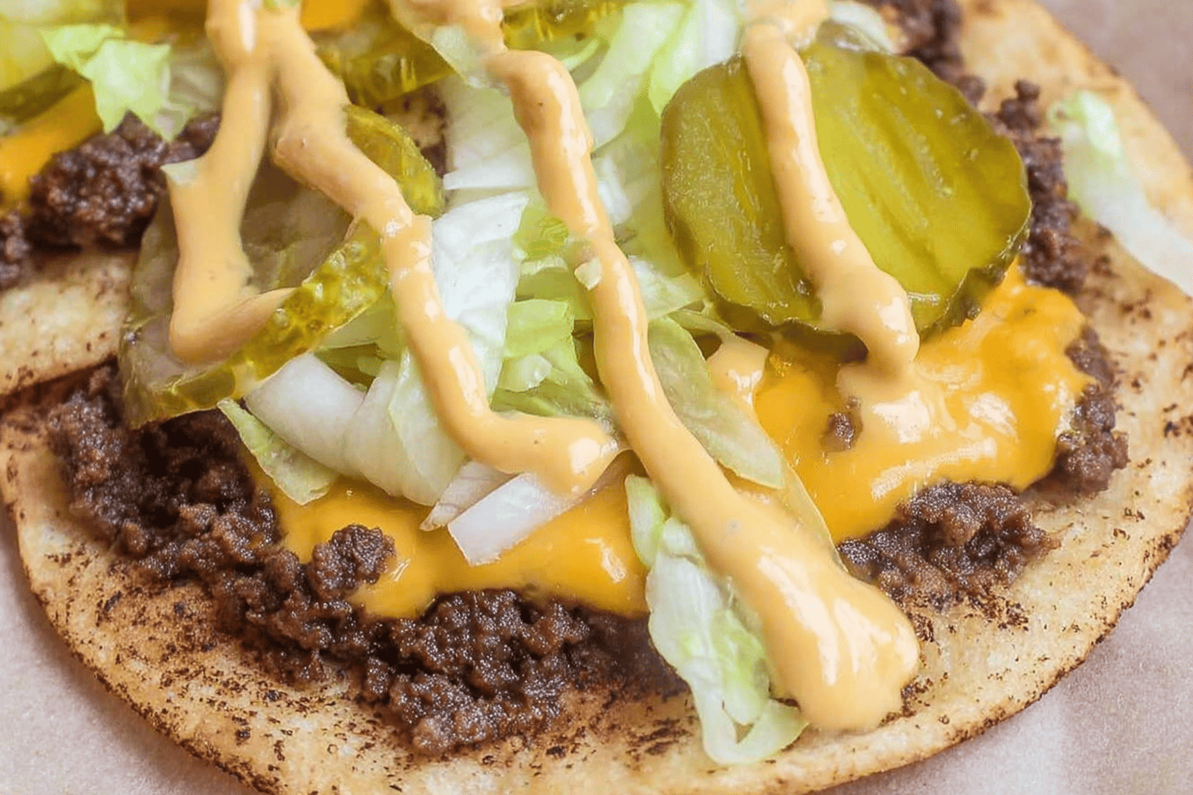 Smash Burger Tacos