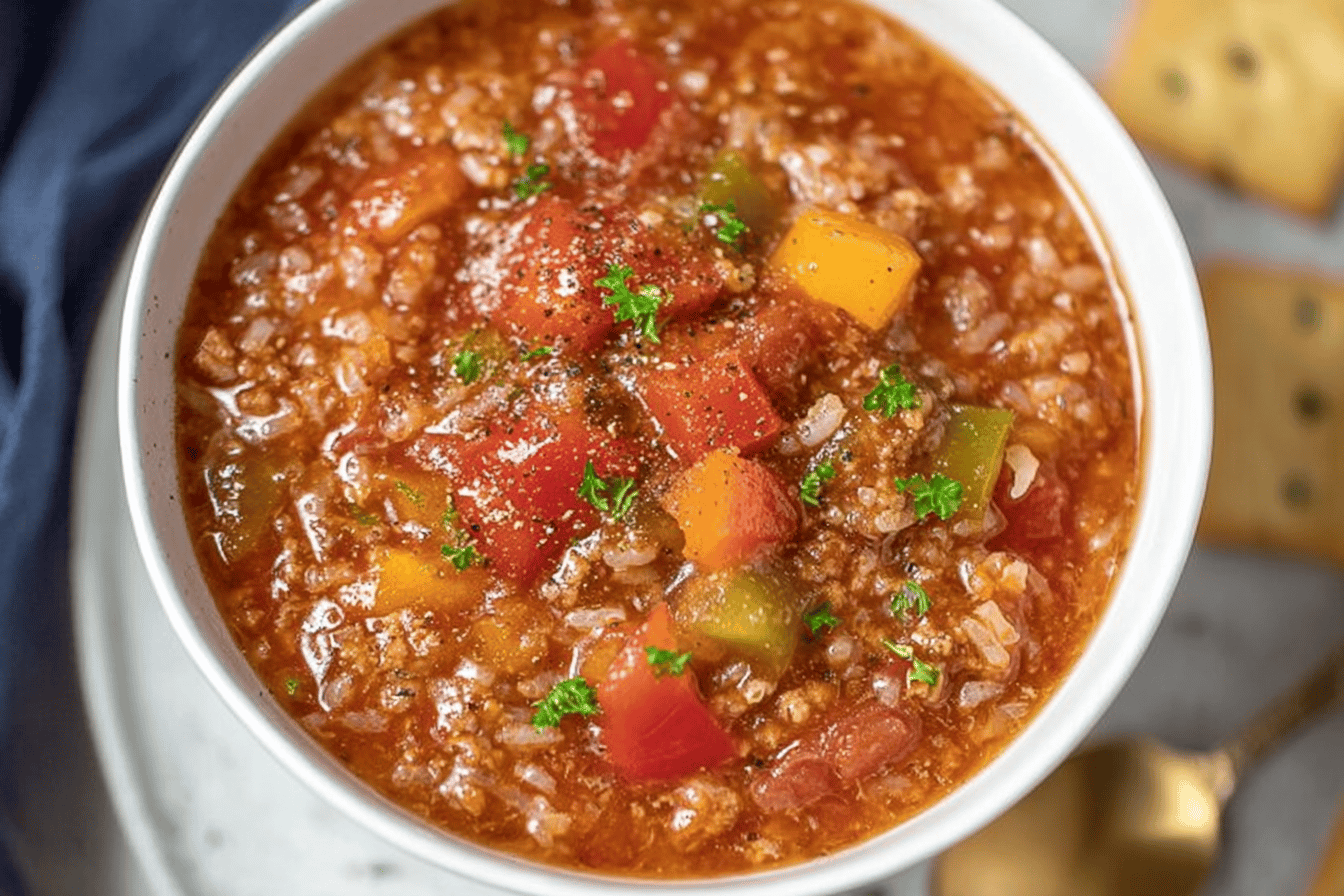 Stuffed Pepper Soup
