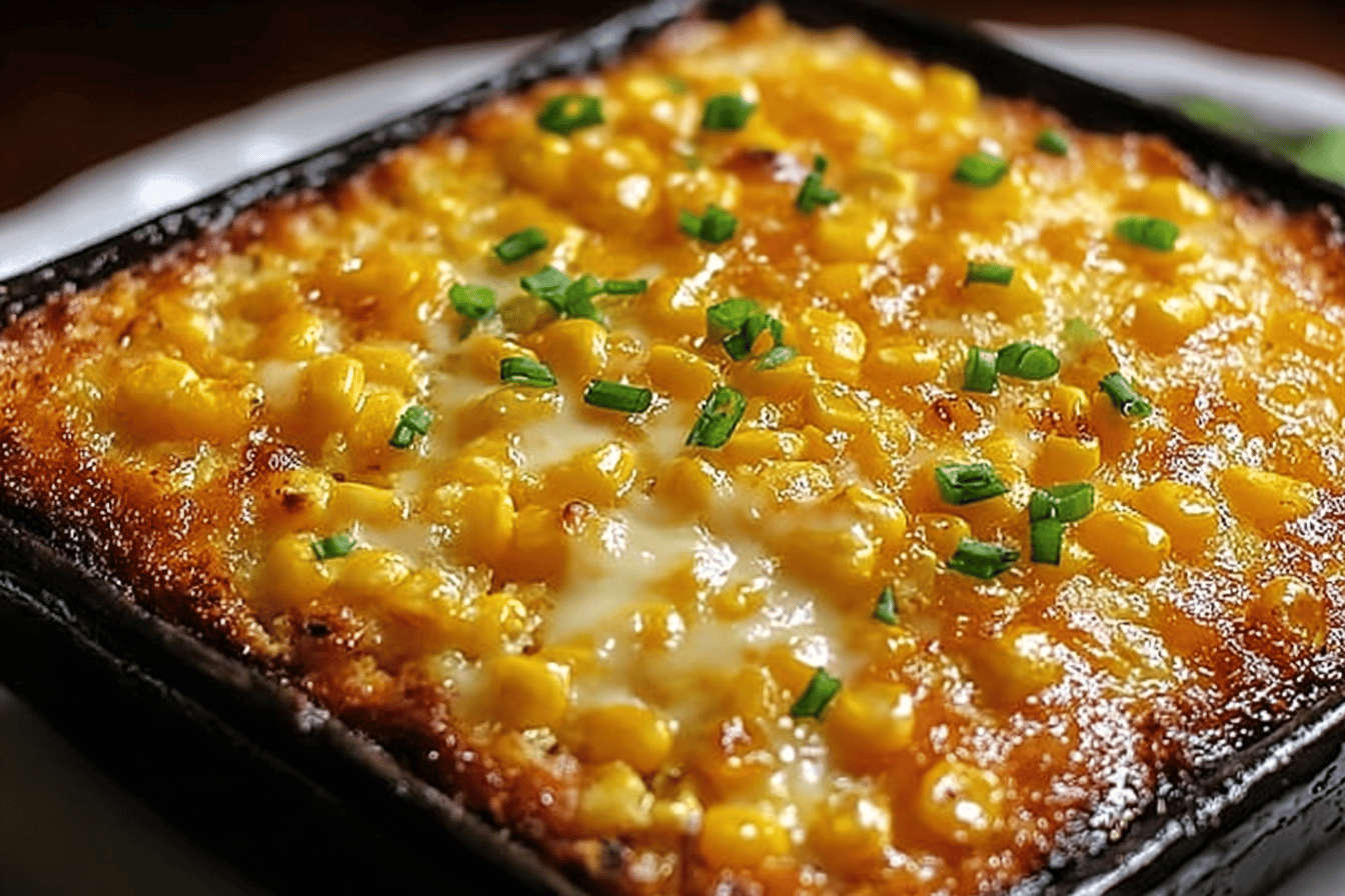 Sweet Harmony Honey Corn Casserole