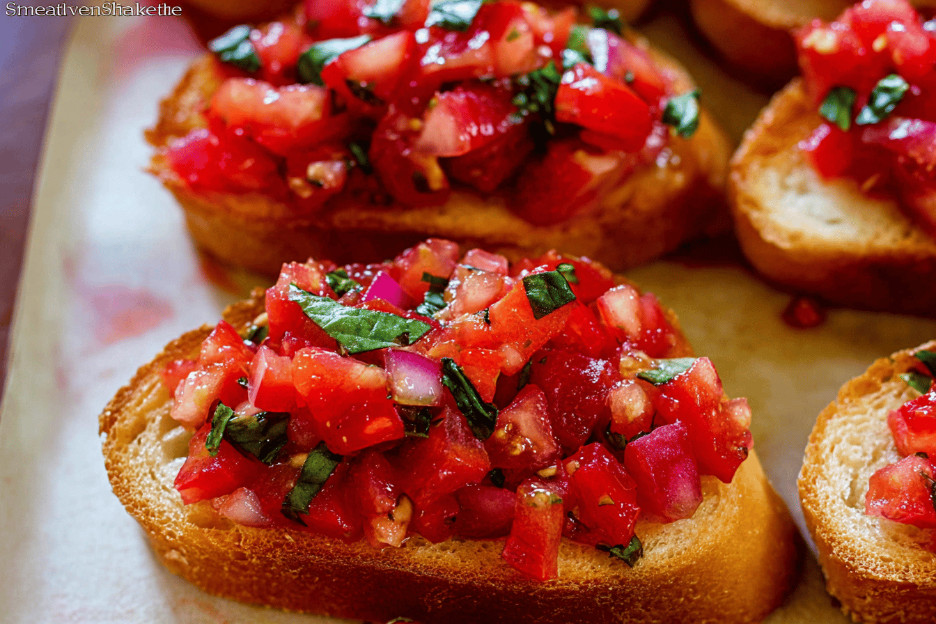 Tomato Basil Bruschetta