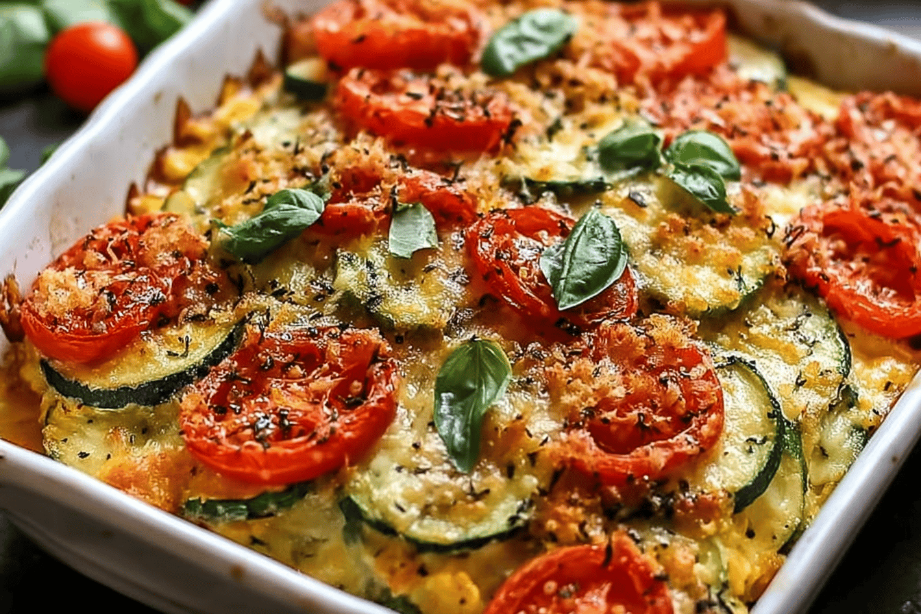Tomato Zucchini Casserole