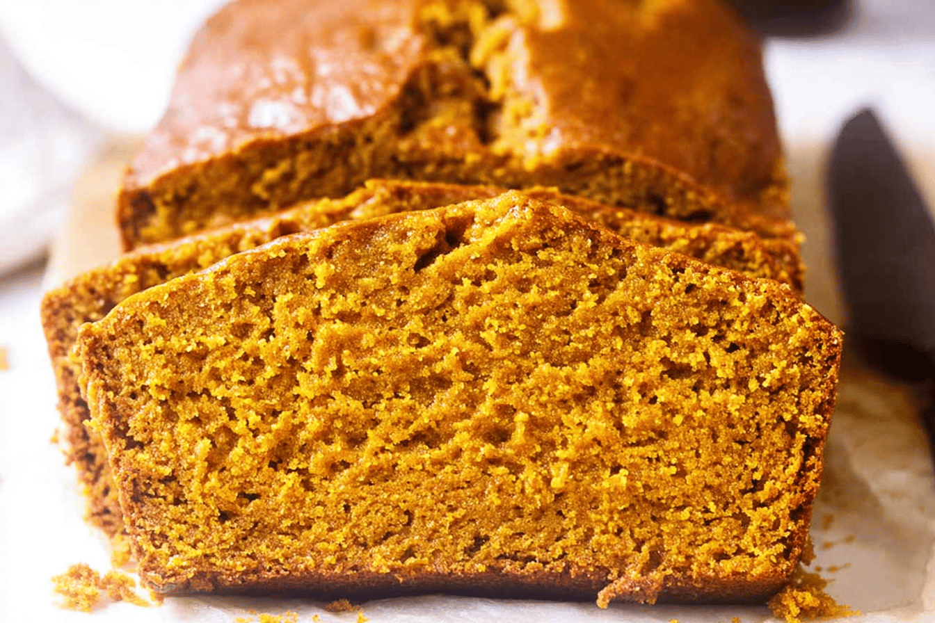 Vanilla Pudding Pumpkin Bread