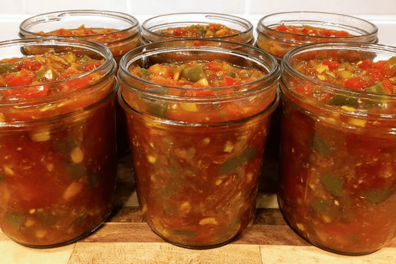 Zesty Salsa Canning Recipe