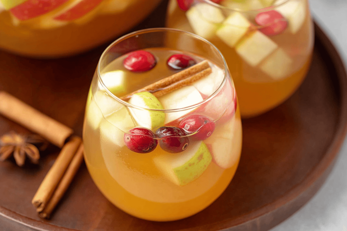 Apple Cider Sangria White Wine