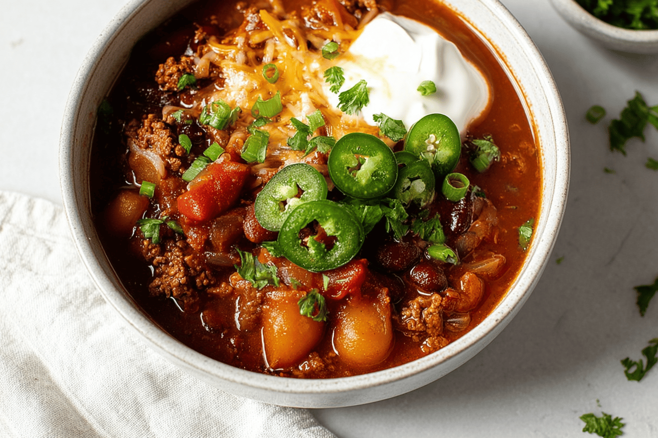 Beef Pumpkin Chili