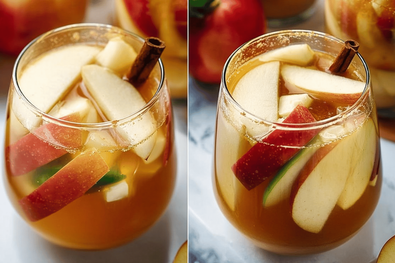 Caramel Apple Cider Sangria