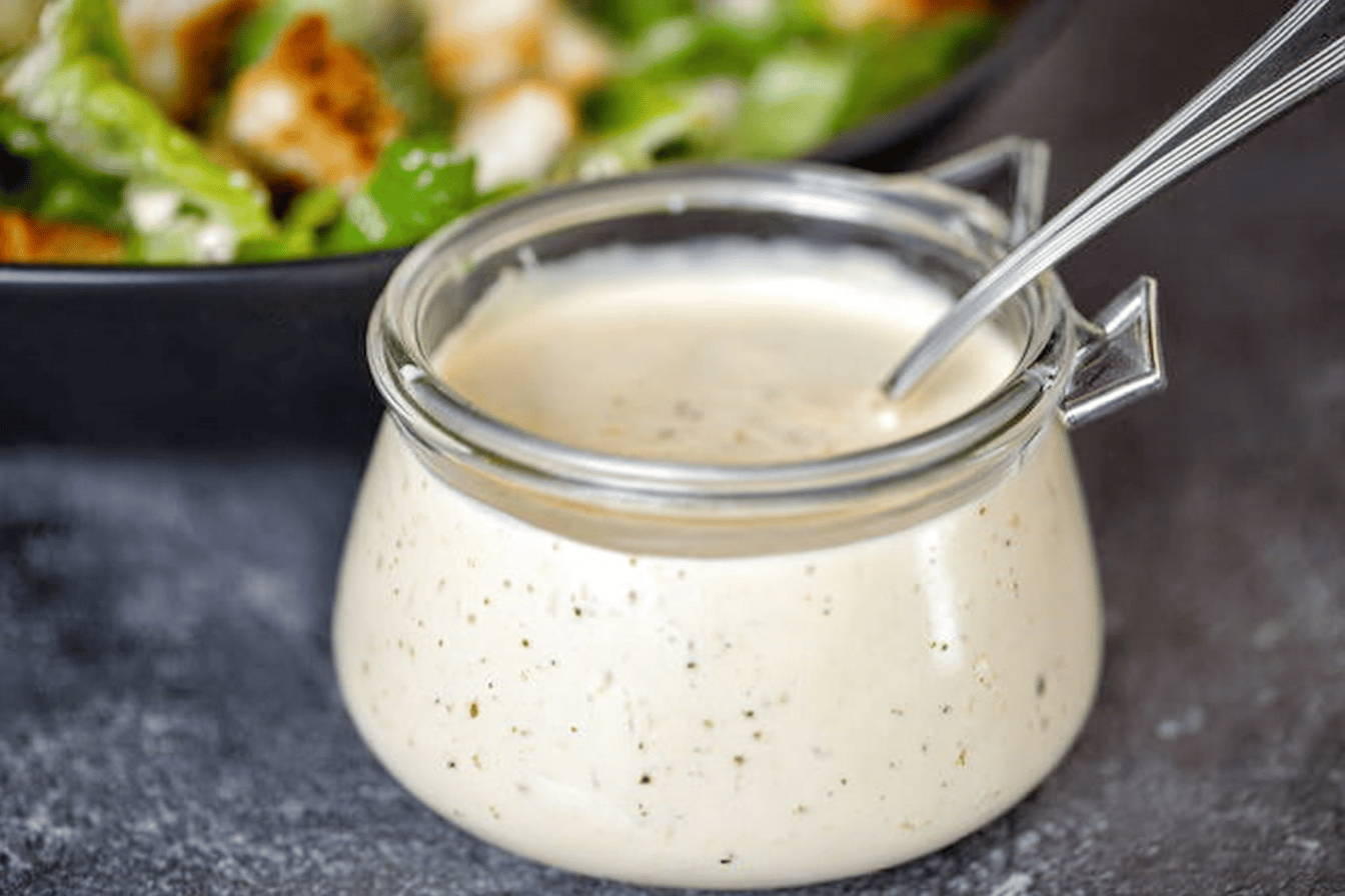 Creamy Caesar Salad Dressing
