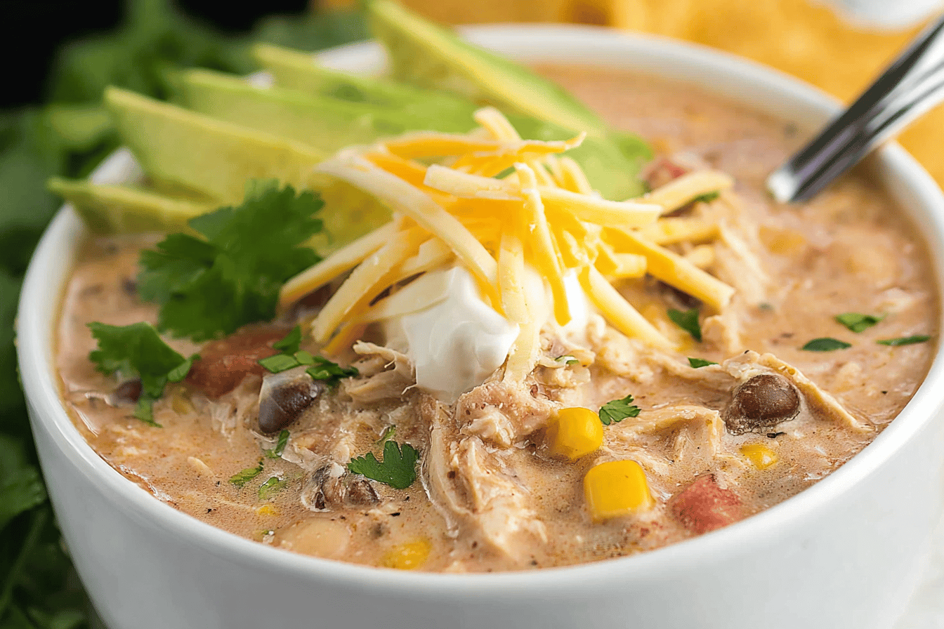 Crockpot White Chicken Chili
