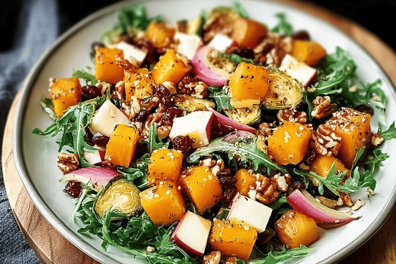Delicious Roasted Fall Harvest Salad
