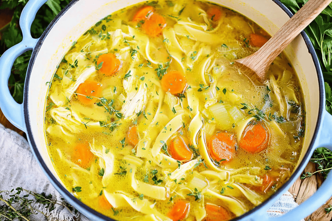 Healing Chicken Noodle Soup