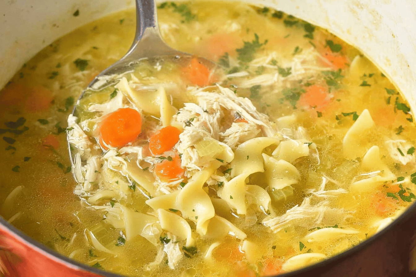 Homemade Chicken Noodle Soup