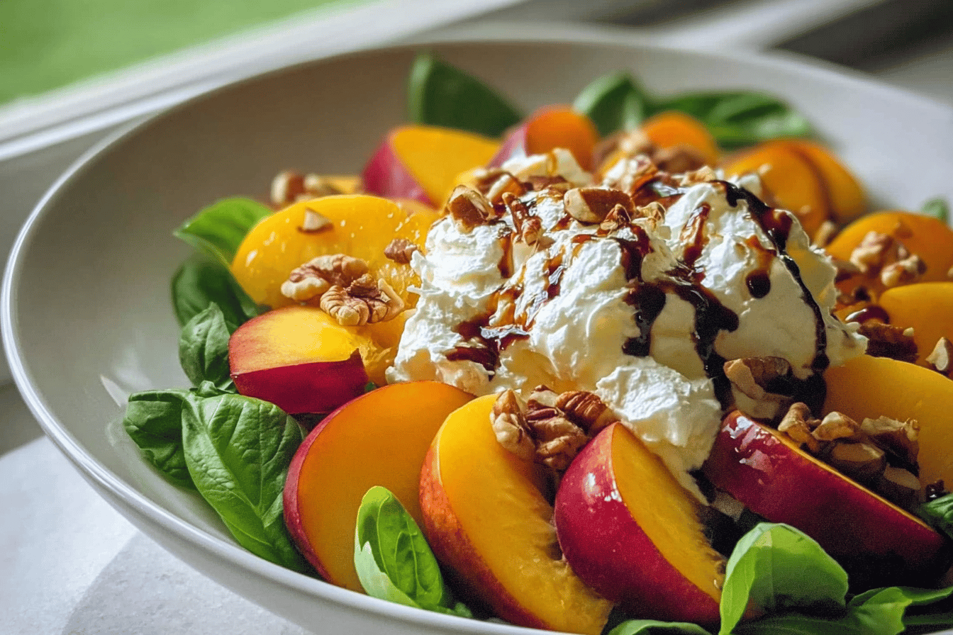 Millionaire Peach Salad