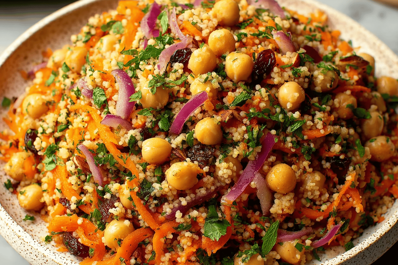 Moroccan Spiced Chickpea Salad