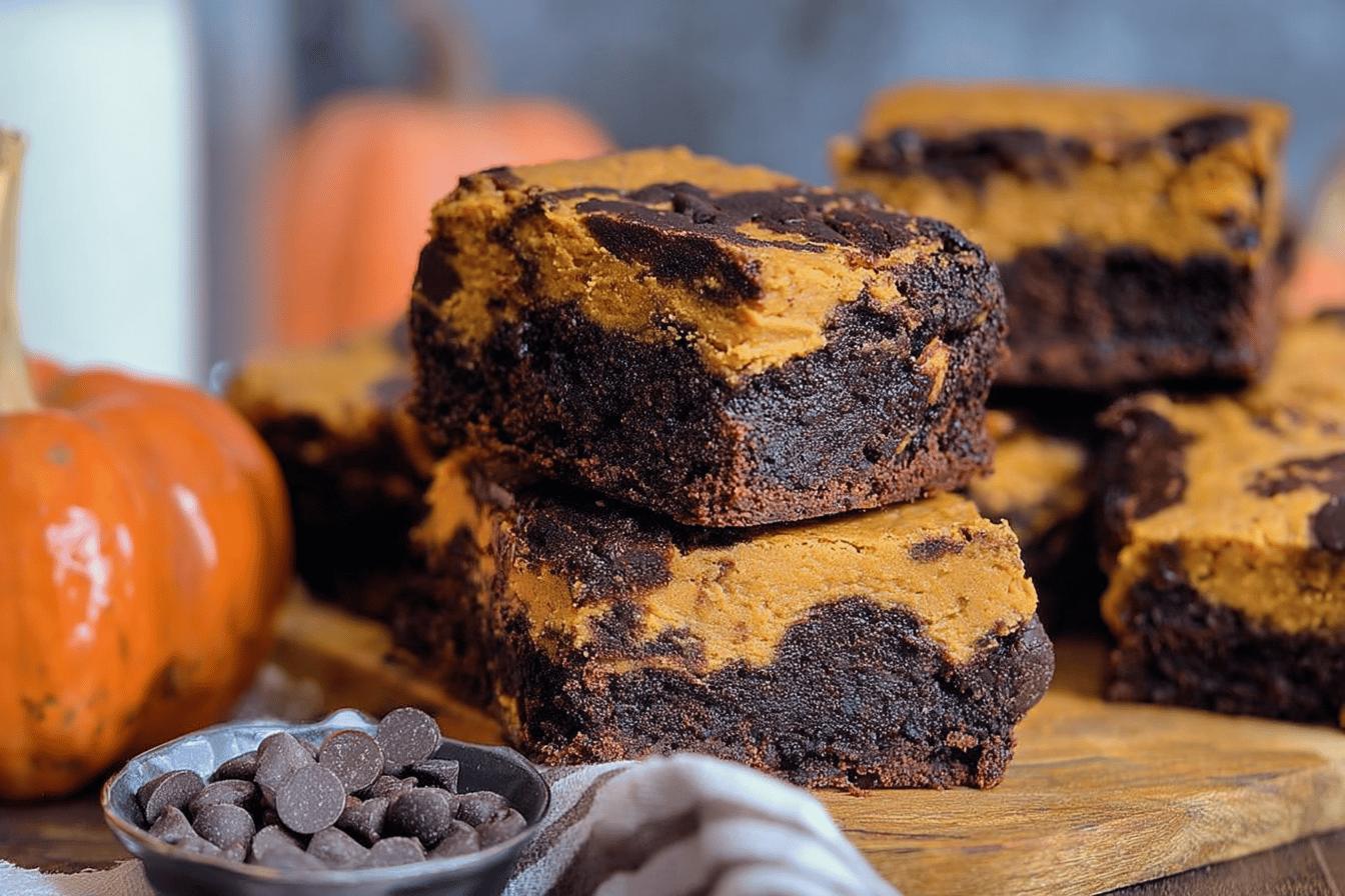 Pumpkin Brownies Recipe