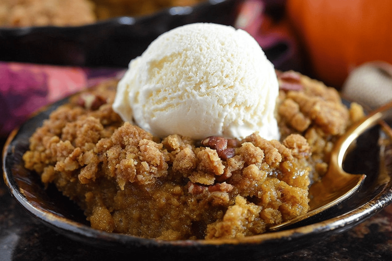 Pumpkin Pie Crisp
