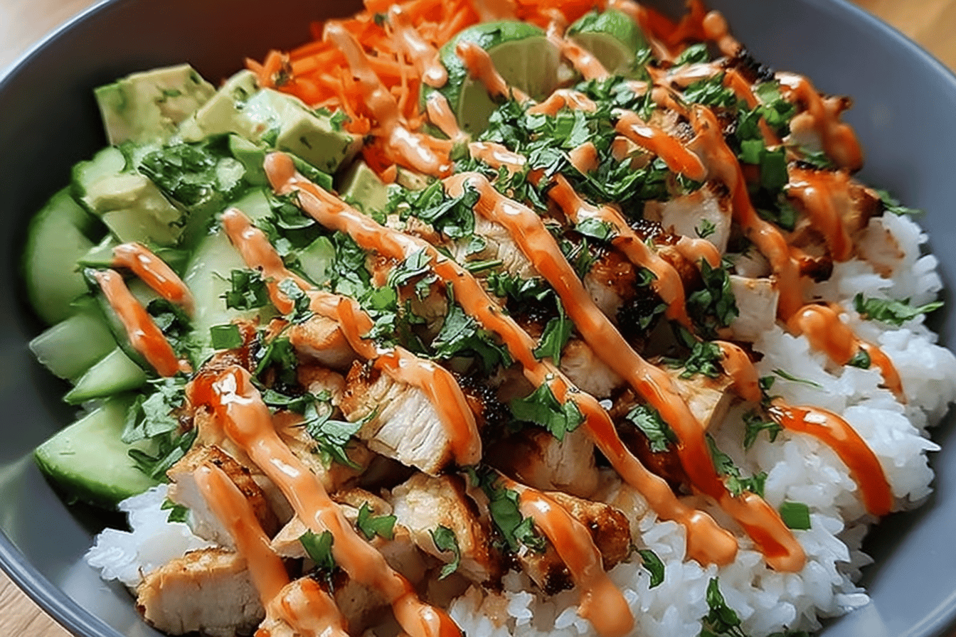 Bang Bang Chicken Bowl