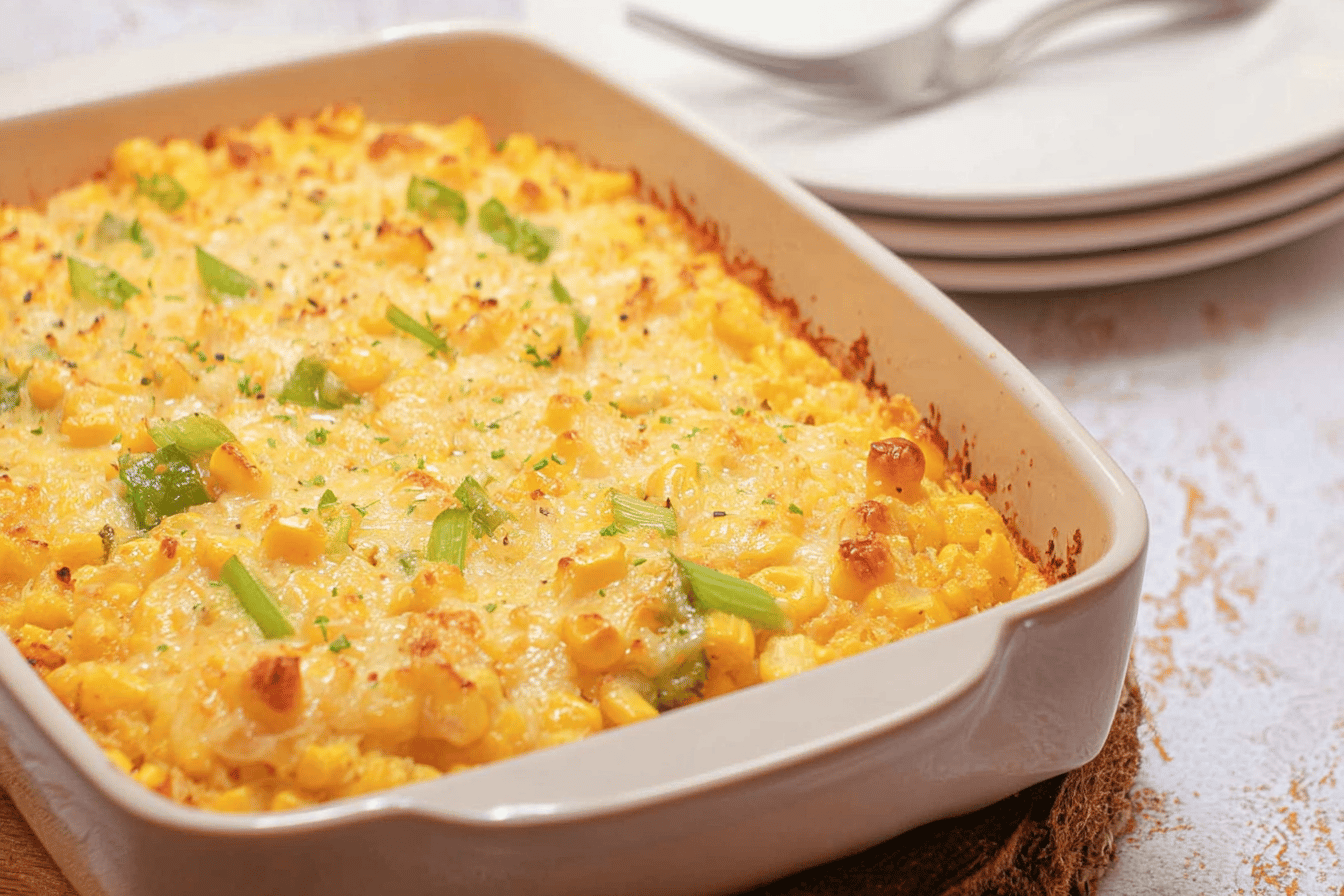 Corn Casserole with Cream Cheese
