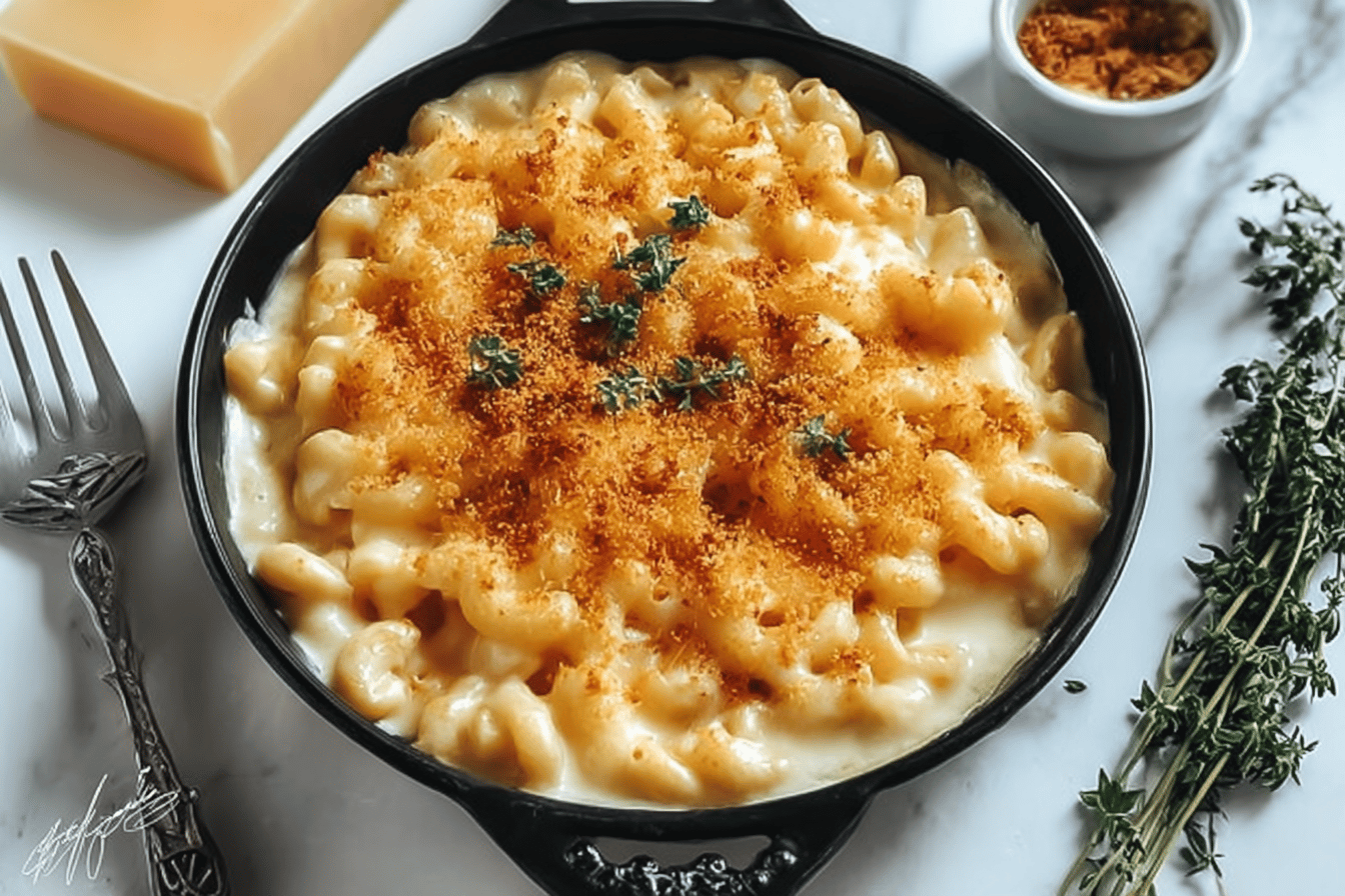 Creamy Baked Mac and Cheese
