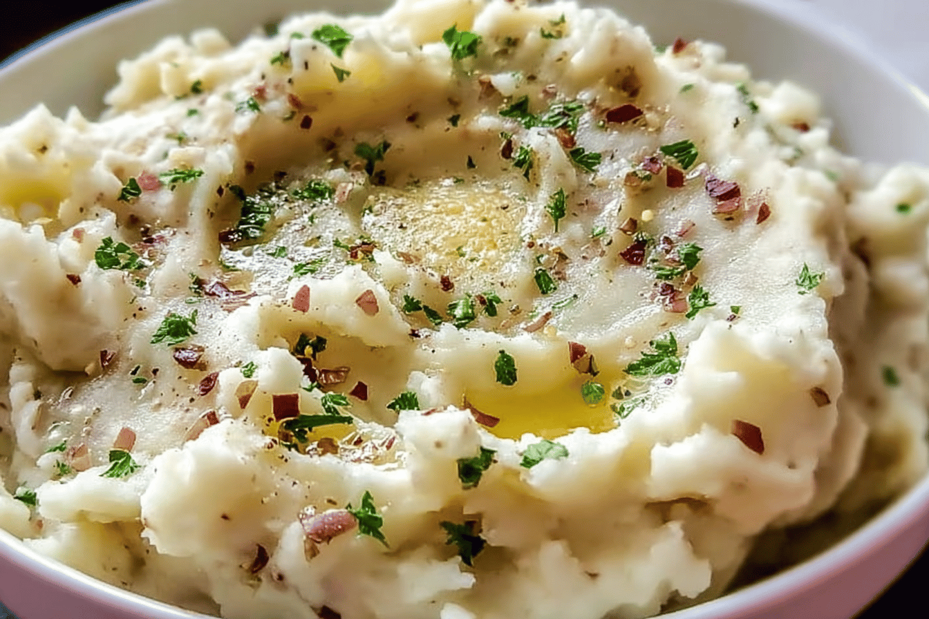 Irresistible Roasted Garlic Mashed Potatoes
