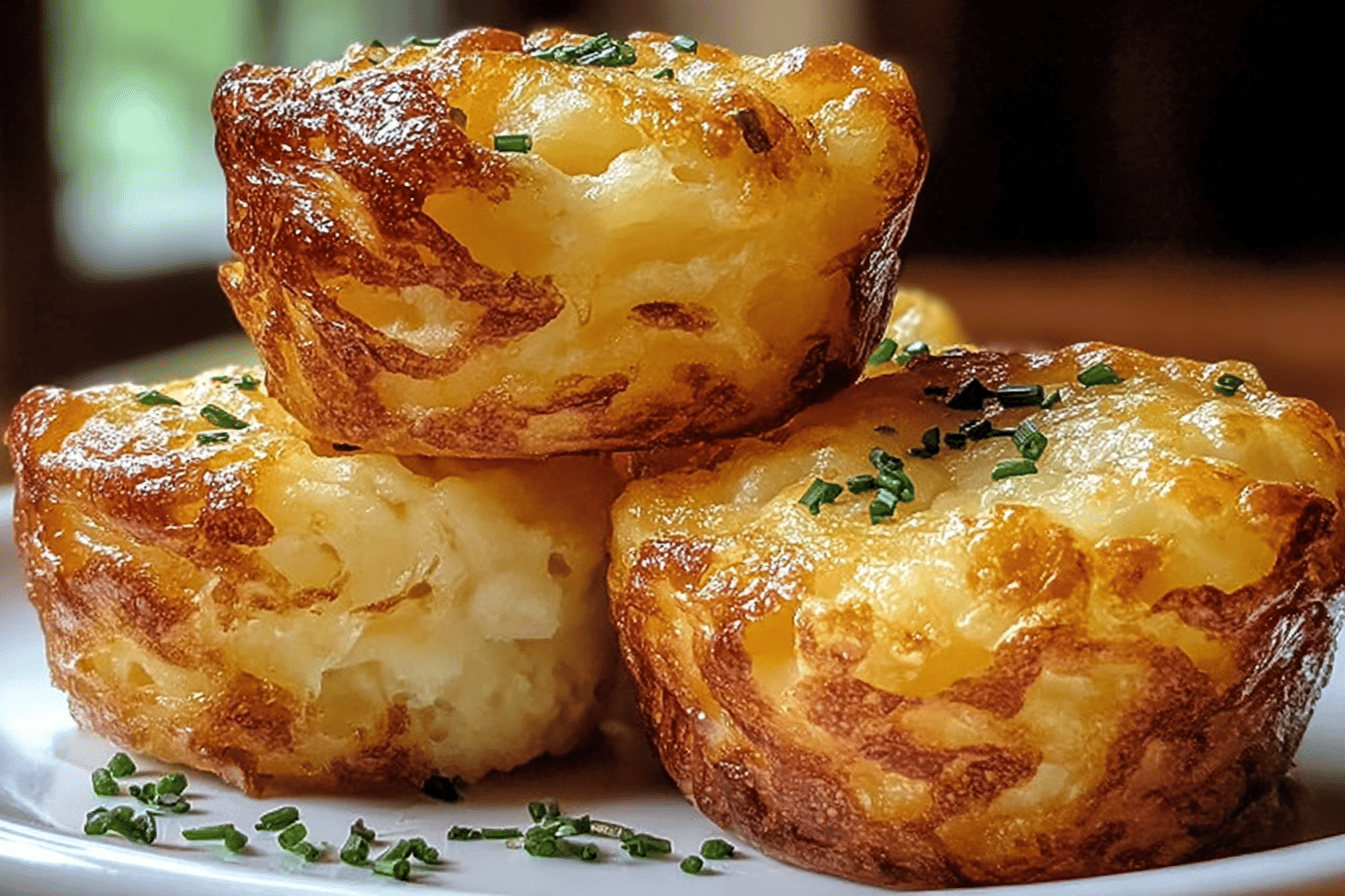 Mashed Potato Cheese Puffs