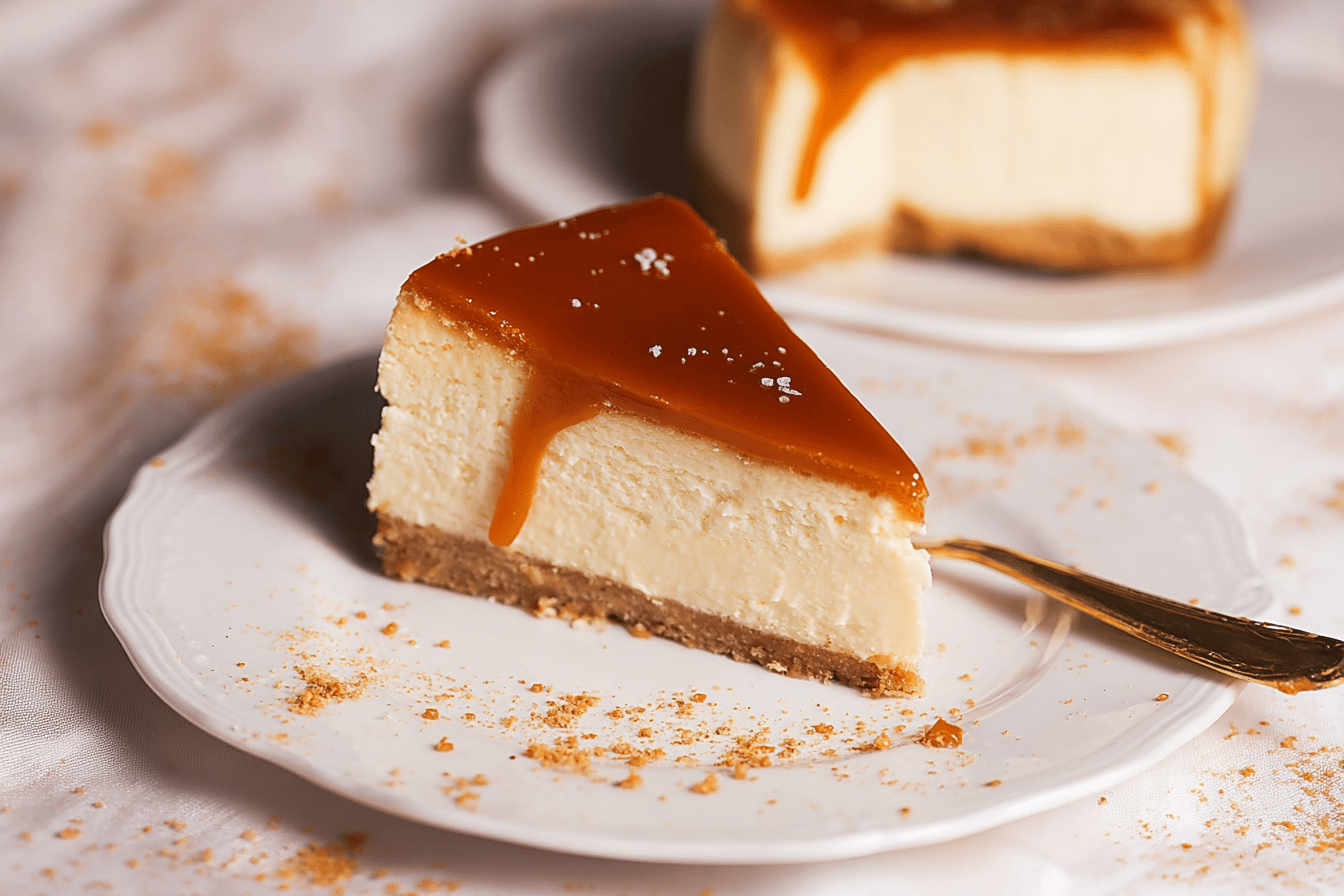 Salted Caramel Cheesecake