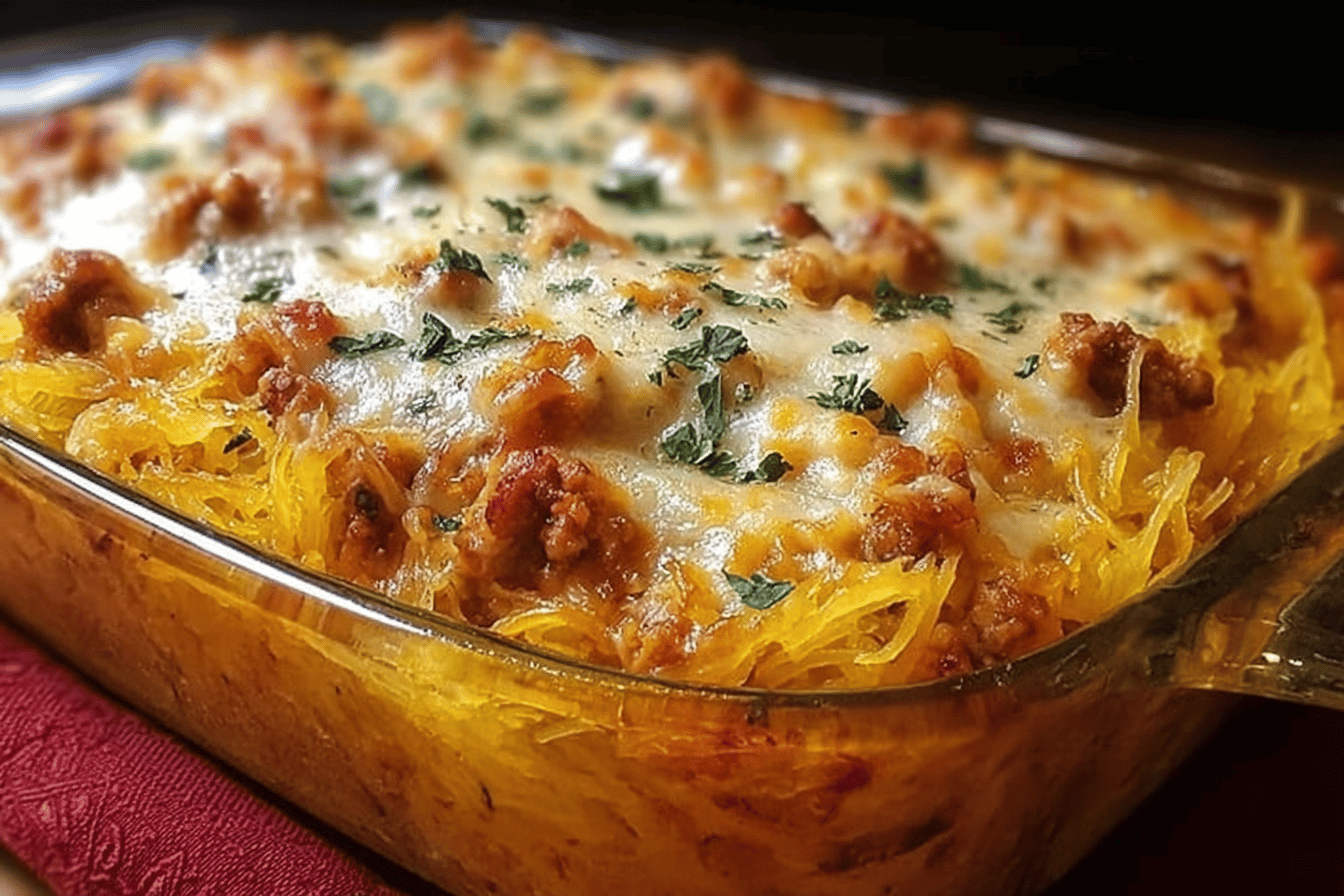 Spaghetti Squash Casserole