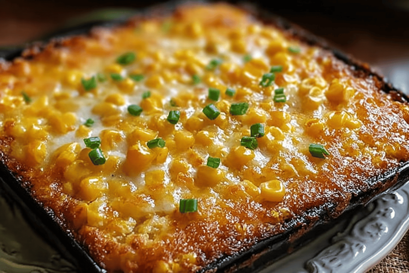 Sweet Harmony Honey Corn Casserole