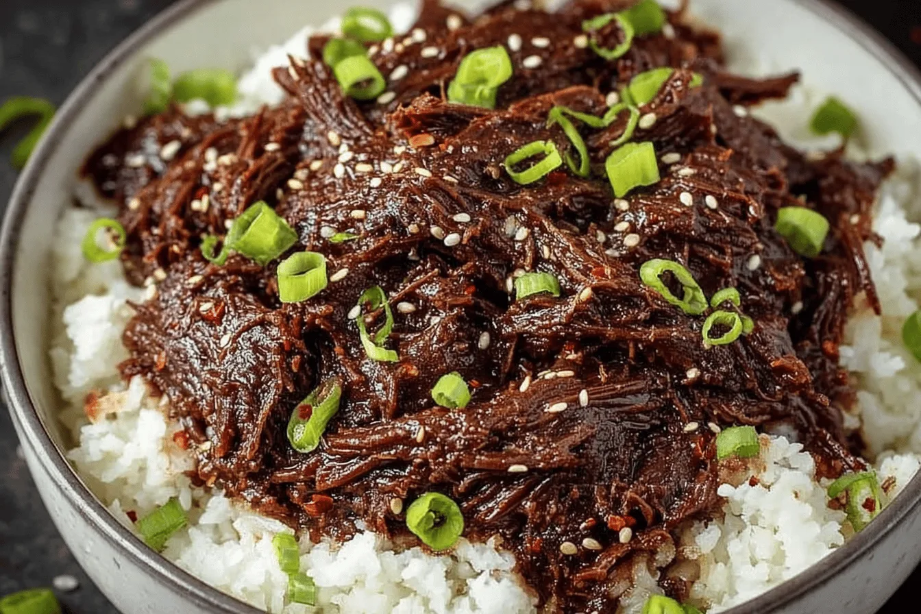 Slow Cooker Korean Beef