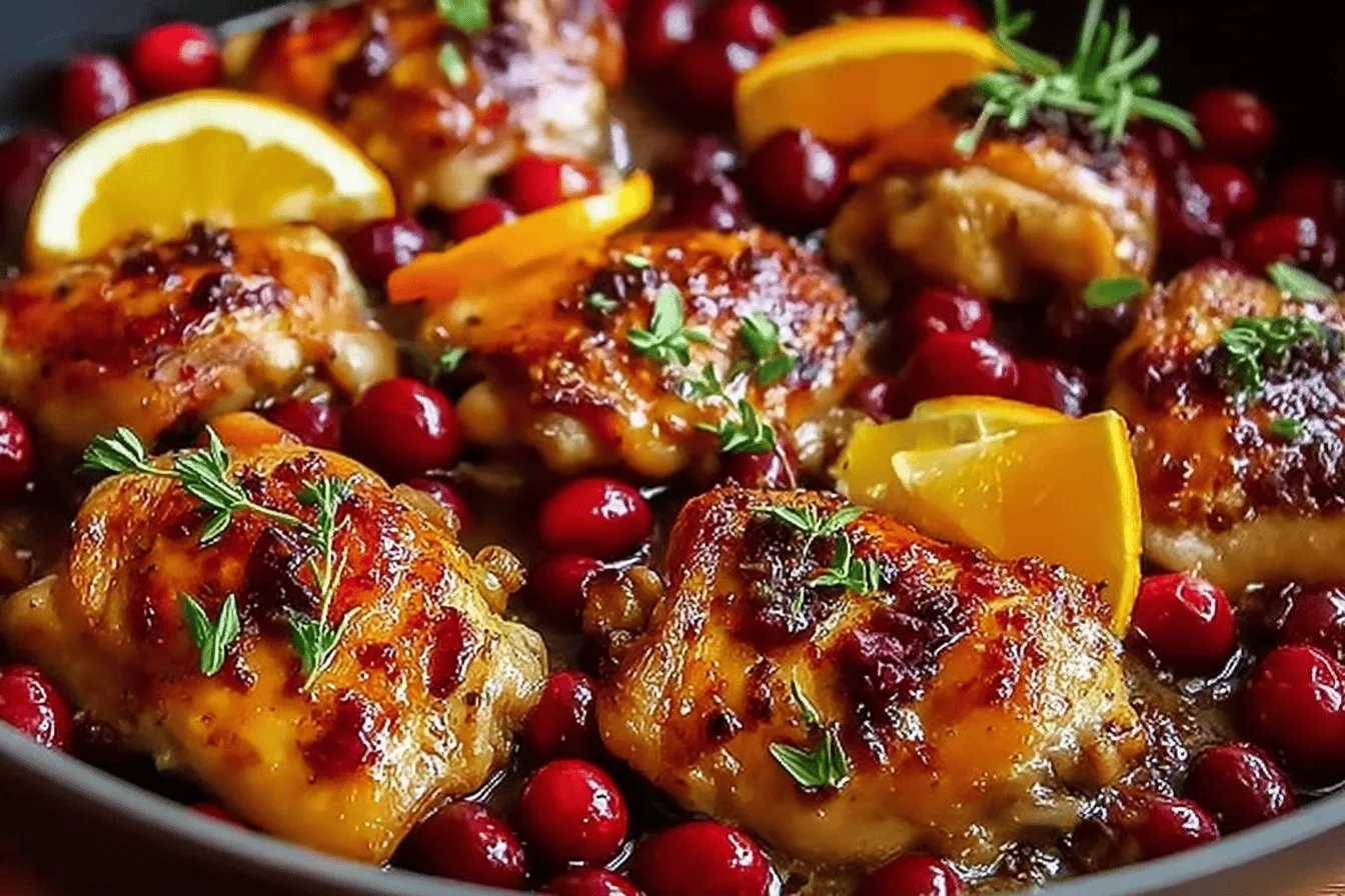 Cranberry Orange Chicken Recipe