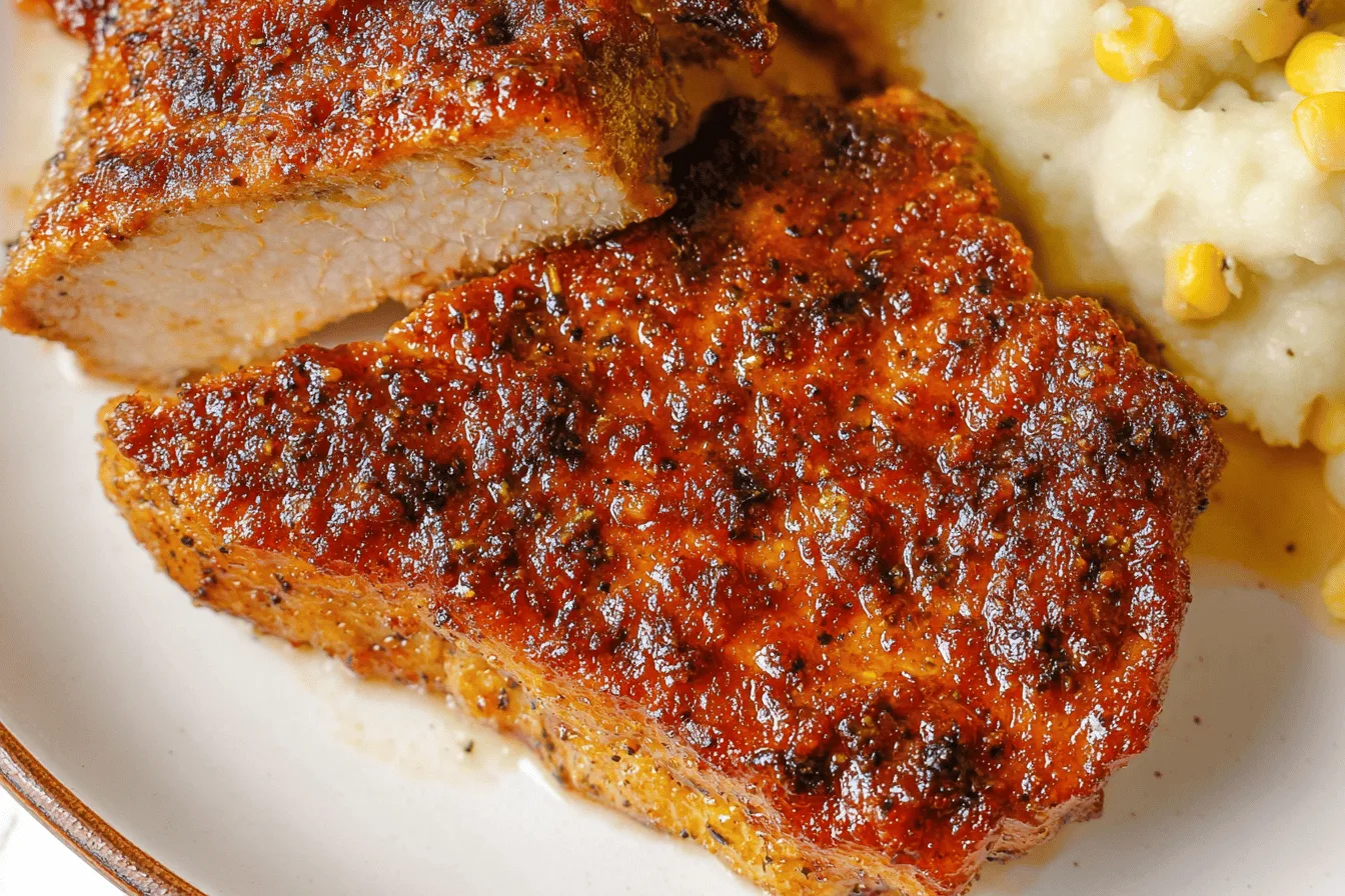 Easy Brown Sugar Pork Chops