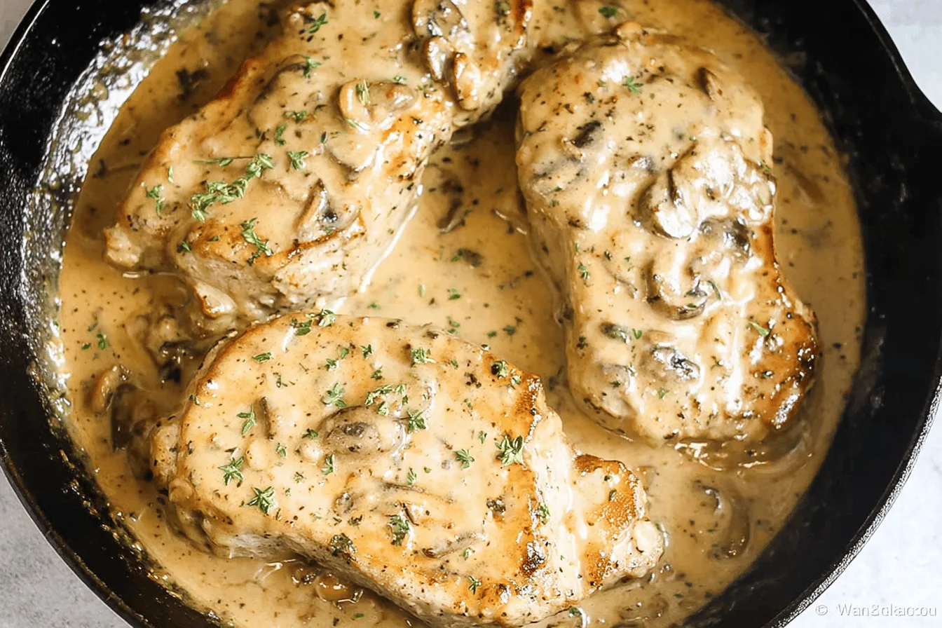 Smothered Pork Chops Recipe