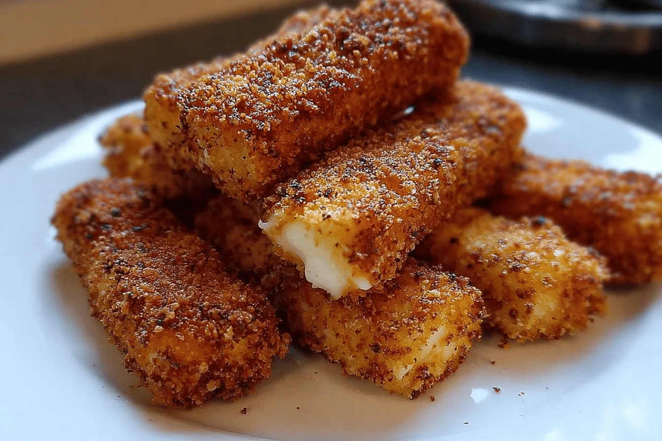 Air Fryer Mozzarella Sticks