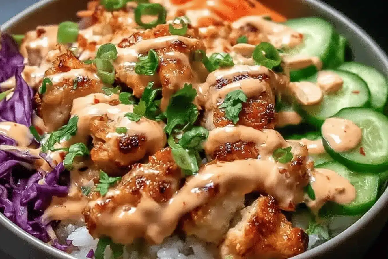 Bang Bang Chicken Bowl